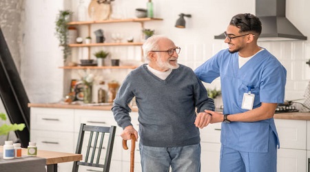professional recovery support and patient care services at home
